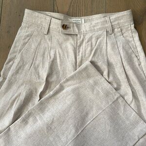 NWT Banana Republic Linen Wide leg pants